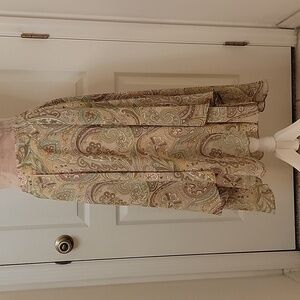 Sunny Leigh Unique Paisley High Low Skirt Size XS